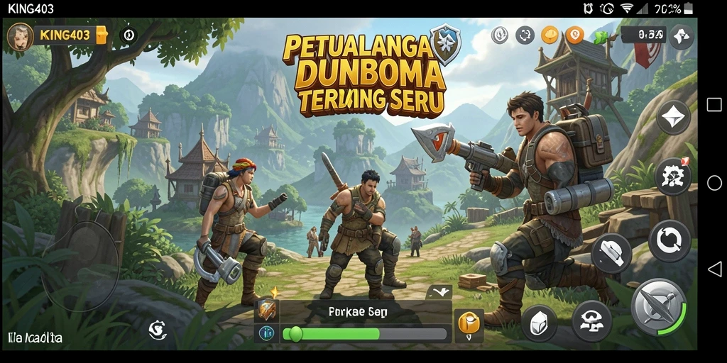 Gameplay menarik dari KING403 di dunia terbuka yang luas.