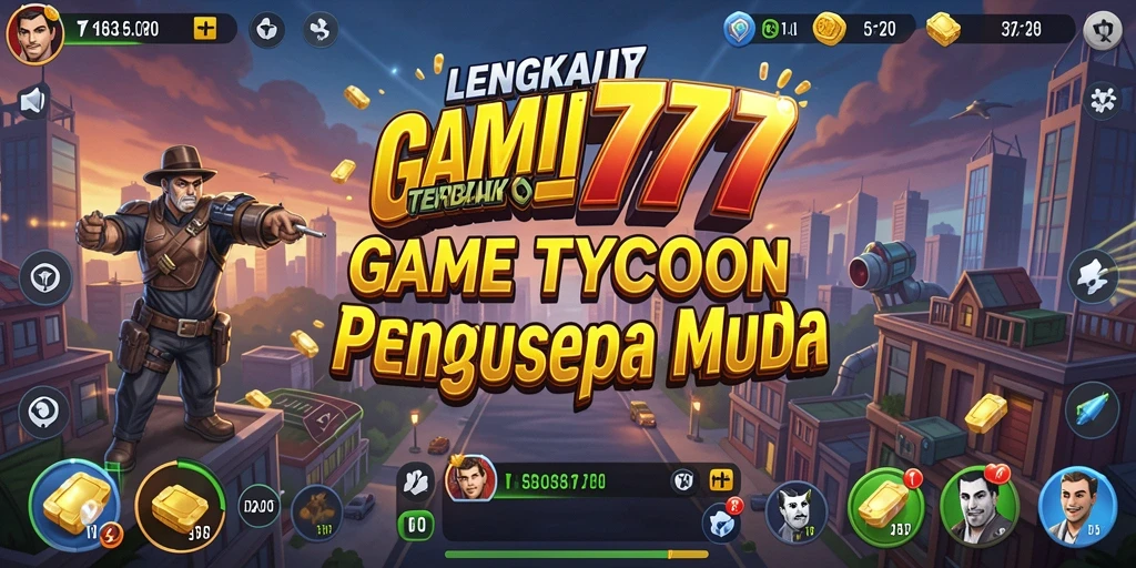 Gameplay seru LENGKAP777 dengan tantangan bisnis menanti Anda.