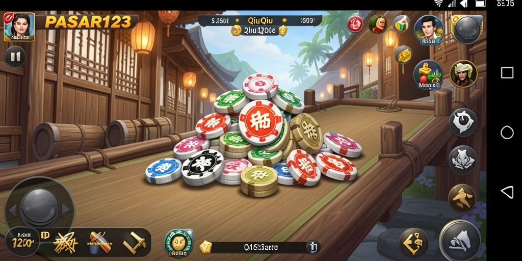 Tampilan gameplay menarik dari PASAR123 yang seru.