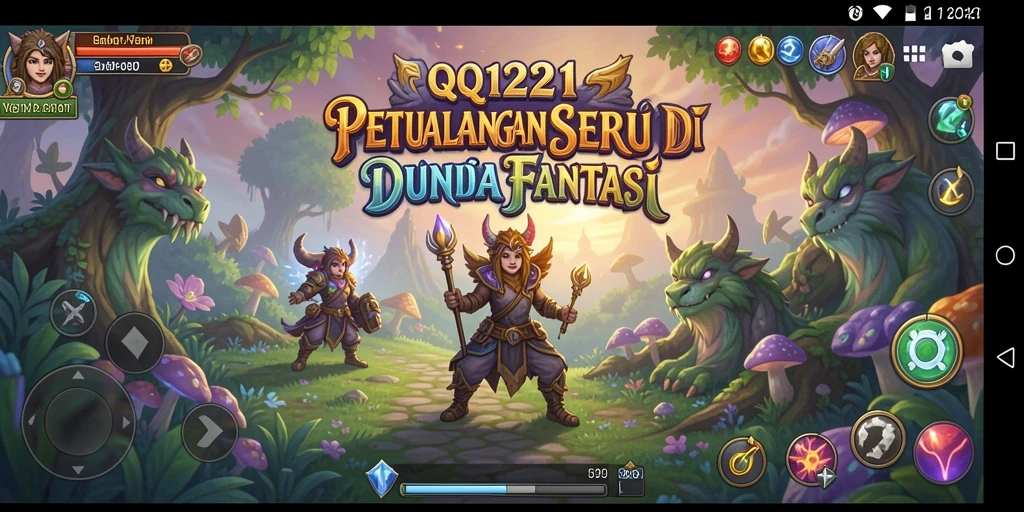 Tampilan gameplay <strong>QQ1221</strong> yang menarik dan penuh warna.