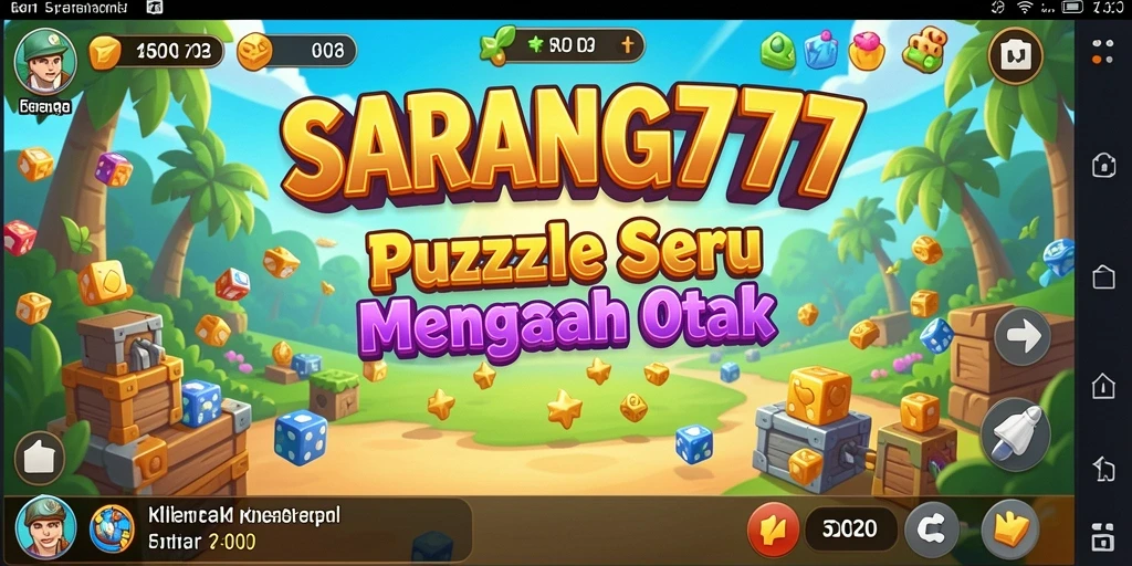 Tampilan menarik dari gameplay SARANG777 yang penuh teka-teki.