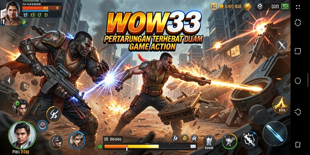 Gameplay seru dan menegangkan di WOW33.